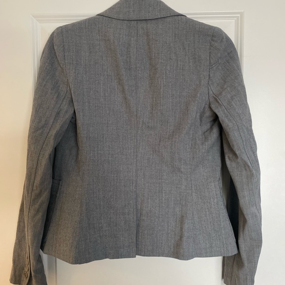 Theory grey wool blazer - Picture 6 of 7